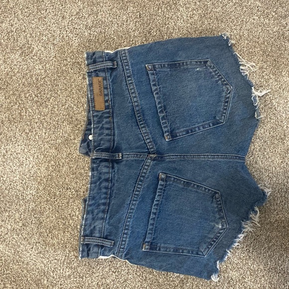 Garage high rise denim shorts - Picture 2 of 4